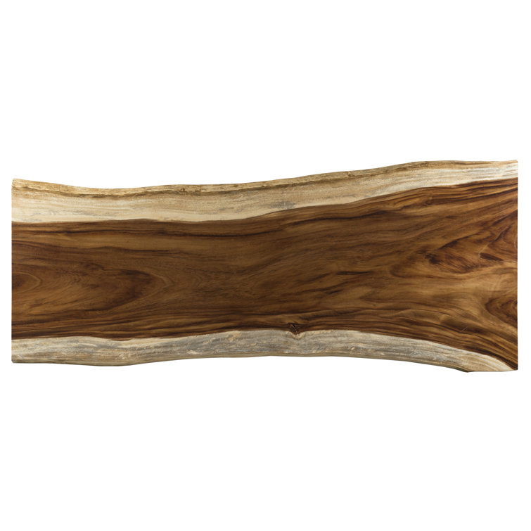 Fairfield Chair Live Edge 109'' L x 46'' W Rectangular Bevel Table Top